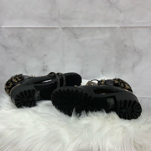 NWT Juicy Couture Indulgence Faux Fur Hiker Bootie - Picture 7 of 10